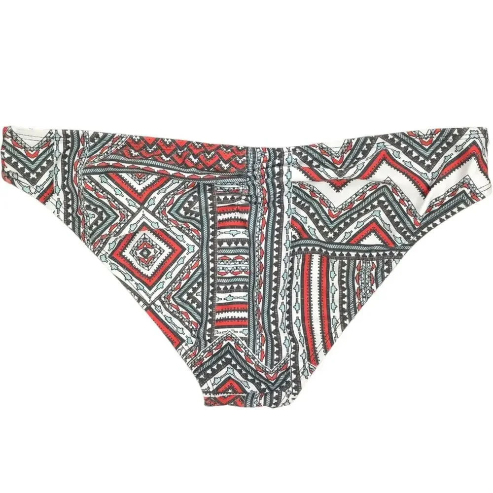 L*Space Full Coverage Bikini Bottom Reversible Grey